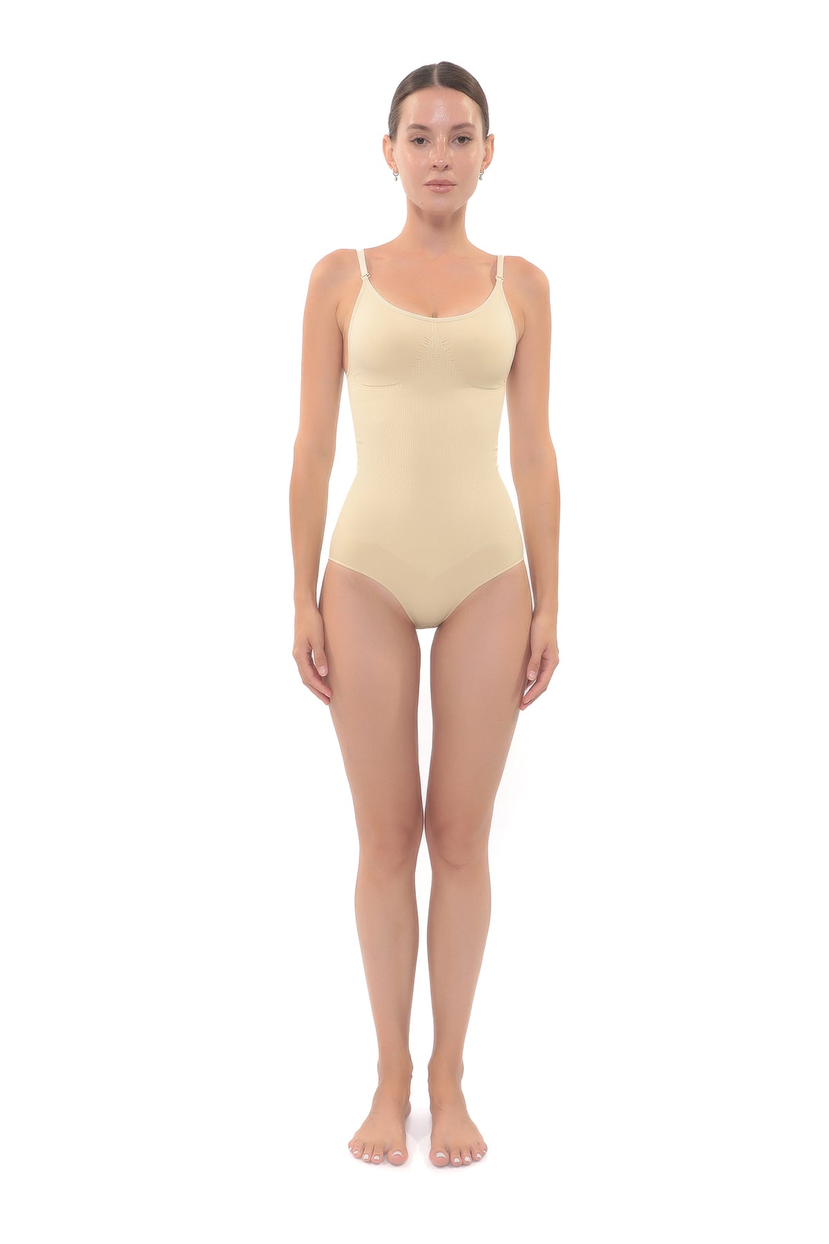 SculptForm™ 3 Bölge Toparlayıcı Korse – Alt Kancalı, Dikişsiz Tasarım