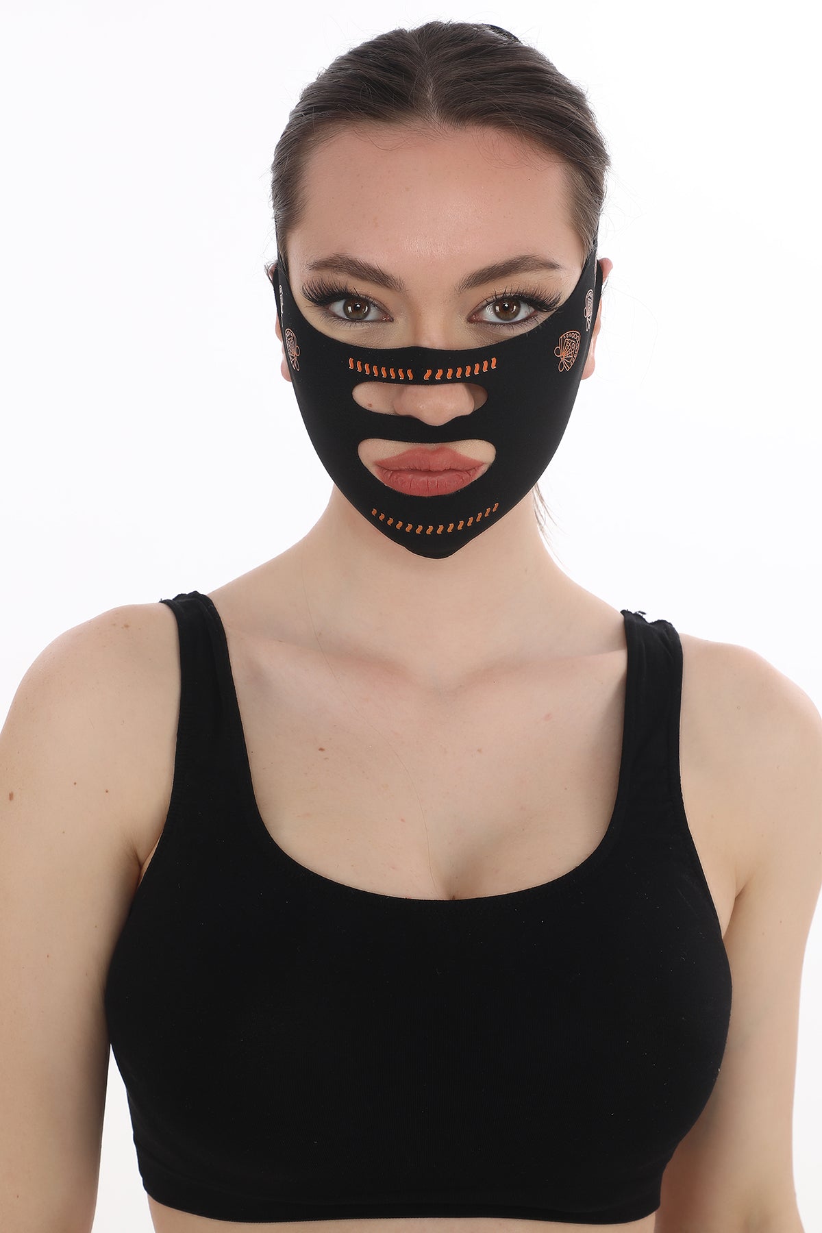 FlexFace™ Ayarlanabilir Yüz Şekillendirici Bant – Çene & Yanak Destekli