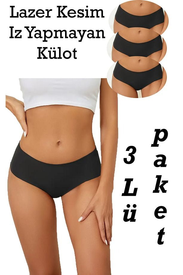 SmoothFlex™ Lazer Kesim Külot – İz Yapmayan, Esnek ve Günlük Konfor Sunan Tasarım