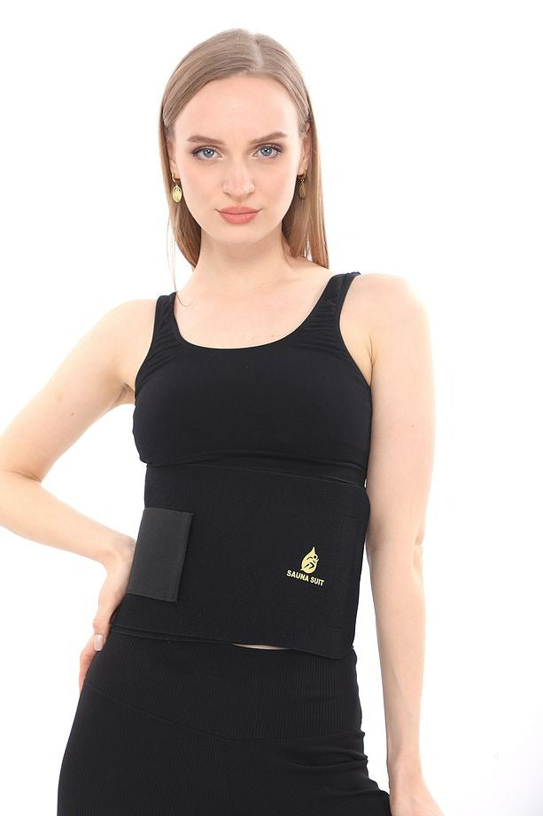 CoreBurn™ Kadın Terleme Kemeri – Neopren Kumaş ve Ayarlanabilir Konforlu Tasarım