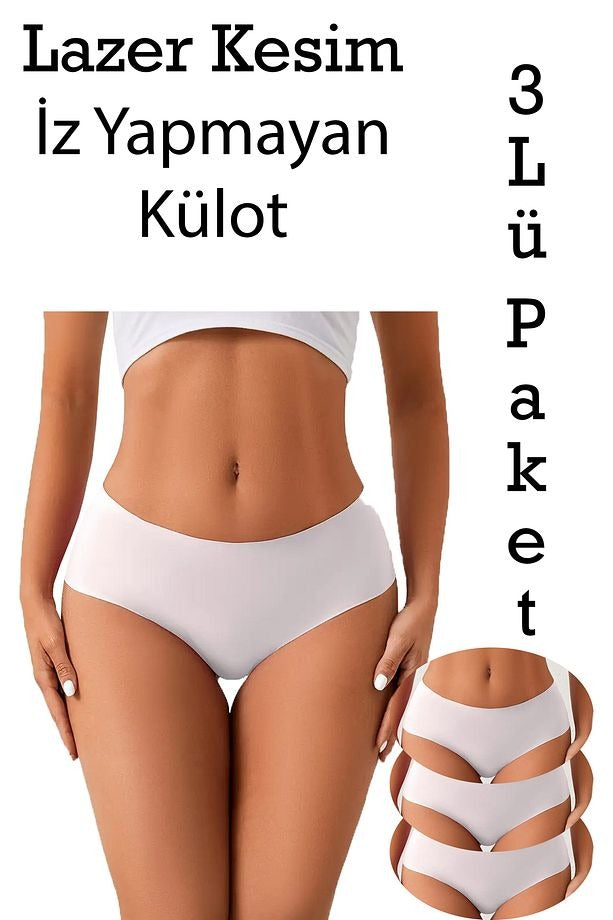 SmoothFlex™ Lazer Kesim Külot – İz Yapmayan, Esnek ve Günlük Konfor Sunan Tasarım