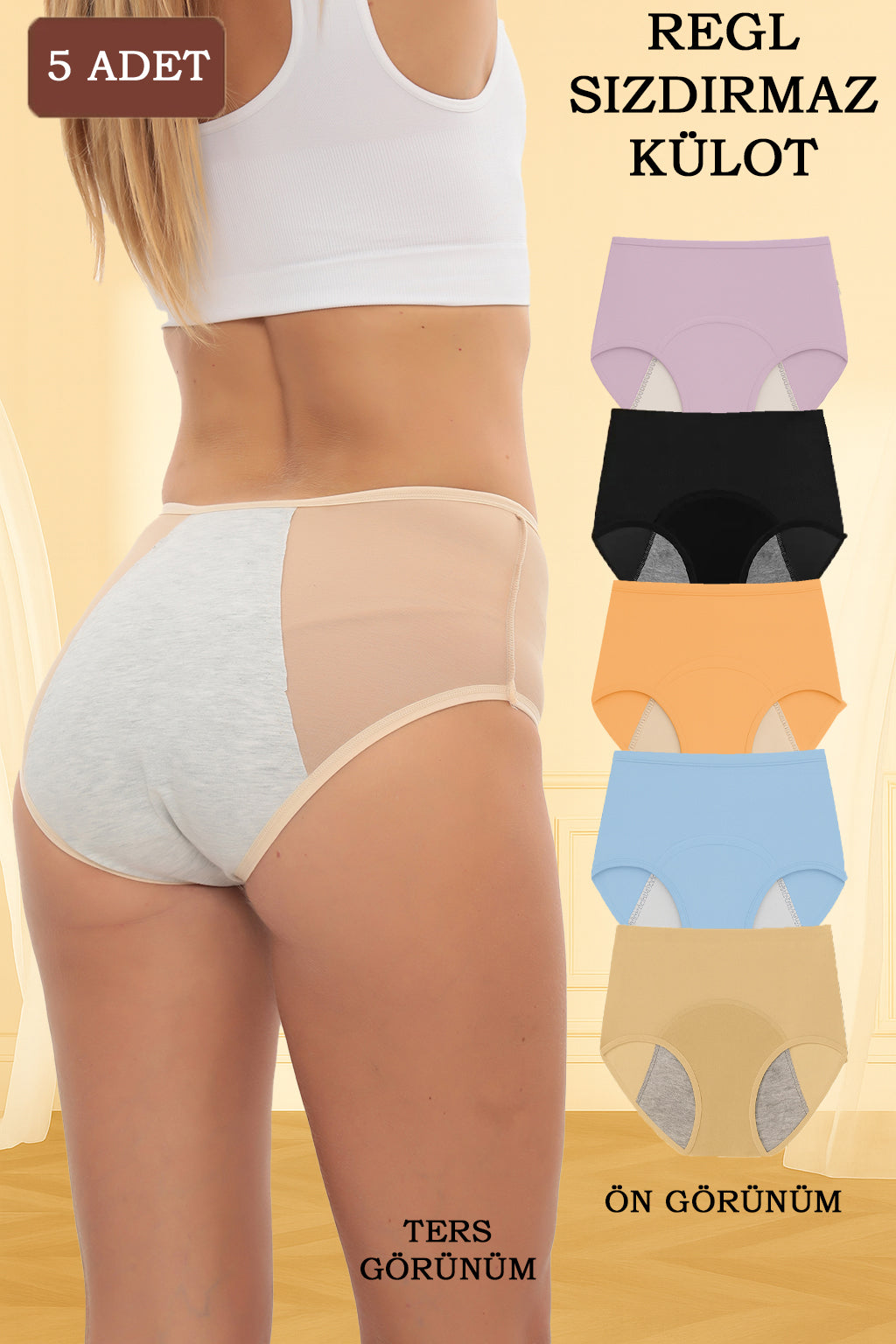 ComfortFlow™ Ultimate Regl Külodu – Süper Emici, Günlük & Gece Boyunca Konfor Garantili
