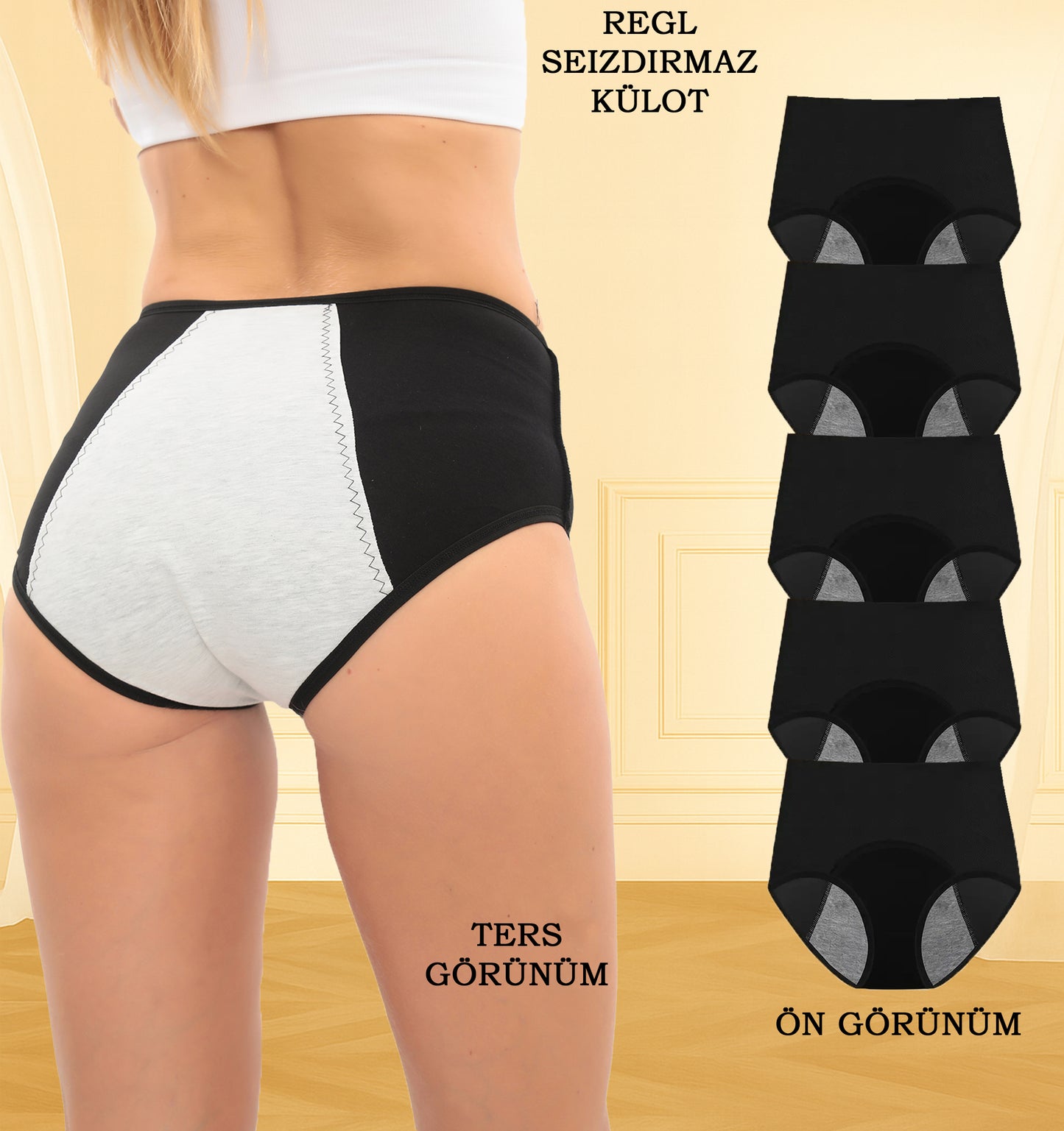 ComfortFlow™ Ultimate Regl Külodu – Süper Emici, Günlük & Gece Boyunca Konfor Garantili