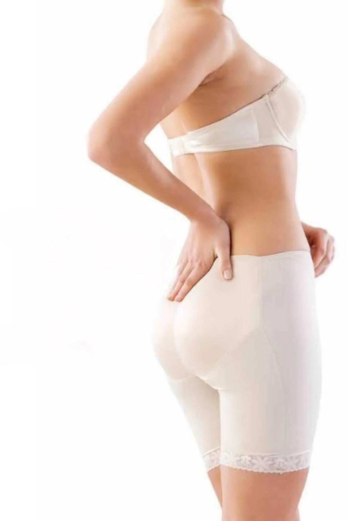 LiftShape™ Pop-Up Şort – Silikon Destekli, Popo Şekillendirici ve Konforlu Tasarım