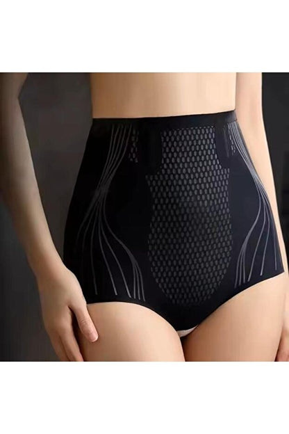 REYNEV İyonizer Korse – Yüksek Bel Toparlayıcı Buz İpek Korse