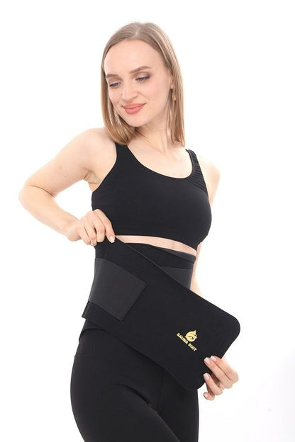 CoreBurn™ Kadın Terleme Kemeri – Neopren Kumaş ve Ayarlanabilir Konforlu Tasarım