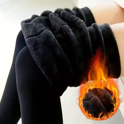 REYNEV Peluş Termal Tayt – Yüksek Bel, Sıcak Tutan, Toparlayıcı