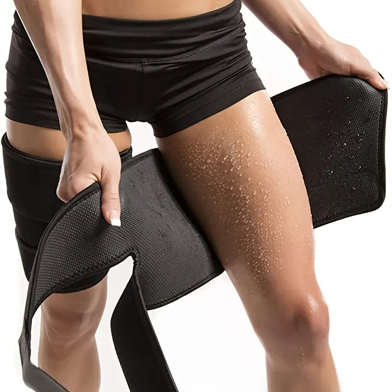 ThermoLeg™ Sauna Etkili Neopren Bacak Bandı – Ayarlanabilir, Kokusuz ve Kaymaz Tasarım