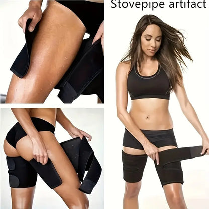 ThermoLeg™ Sauna Etkili Neopren Bacak Bandı – Ayarlanabilir, Kokusuz ve Kaymaz Tasarım
