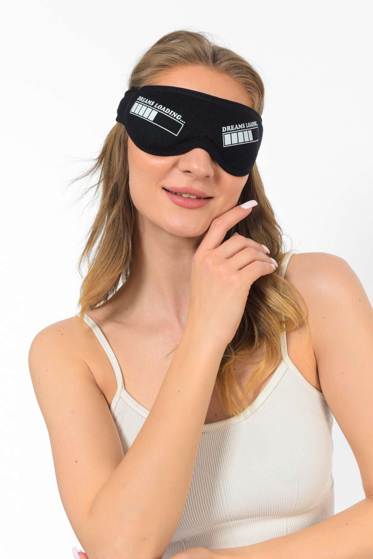 SleepEase™ Işık Geçirmez Göz Bandı – Ayarlanabilir, Unisex ve Konforlu Tasarım