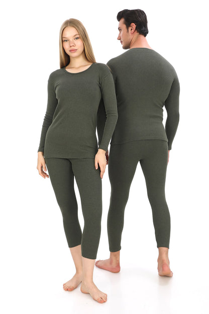 HeatGuard™ Unisex Termal İçlik Takım – Pamuklu, Şardonlu ve Ekstra Sıcak Tutan