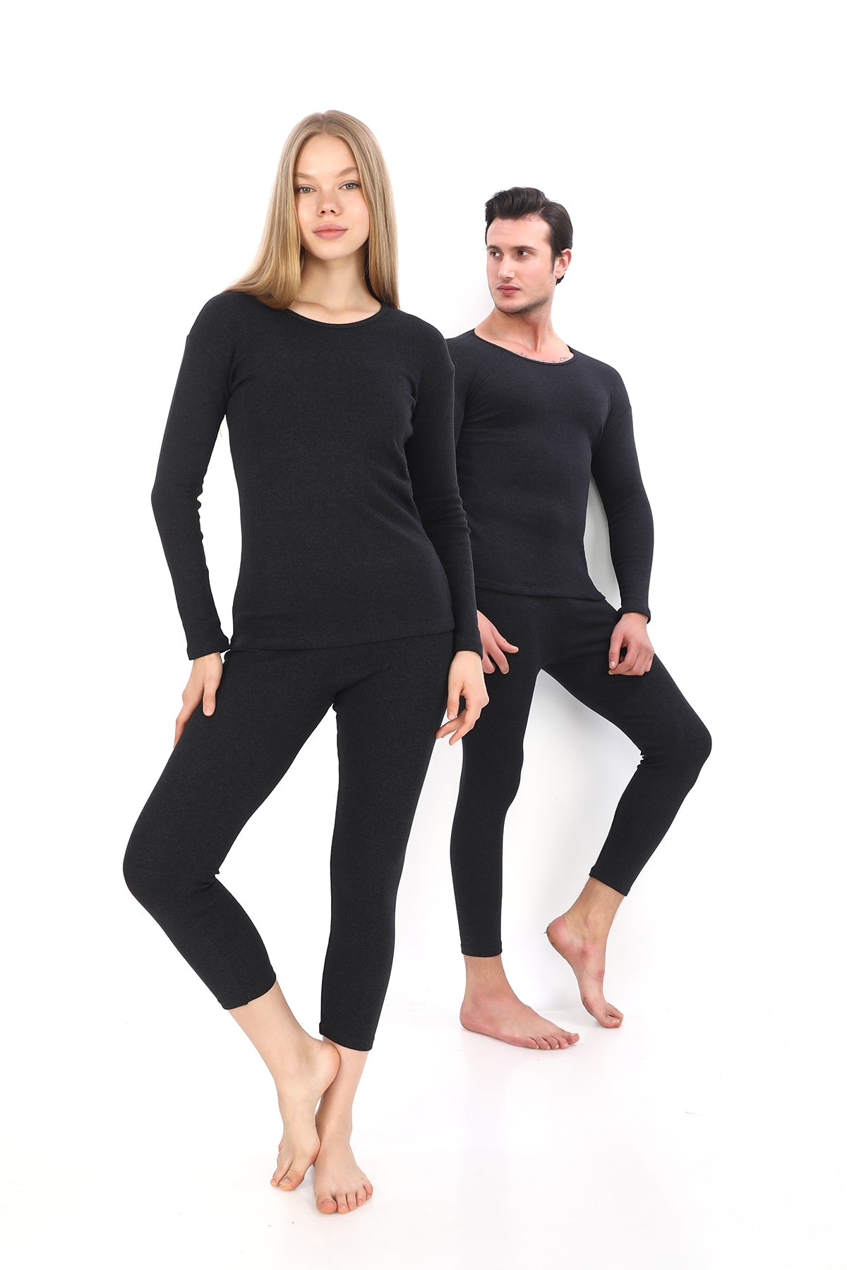 HeatGuard™ Unisex Termal İçlik Takım – Pamuklu, Şardonlu ve Ekstra Sıcak Tutan