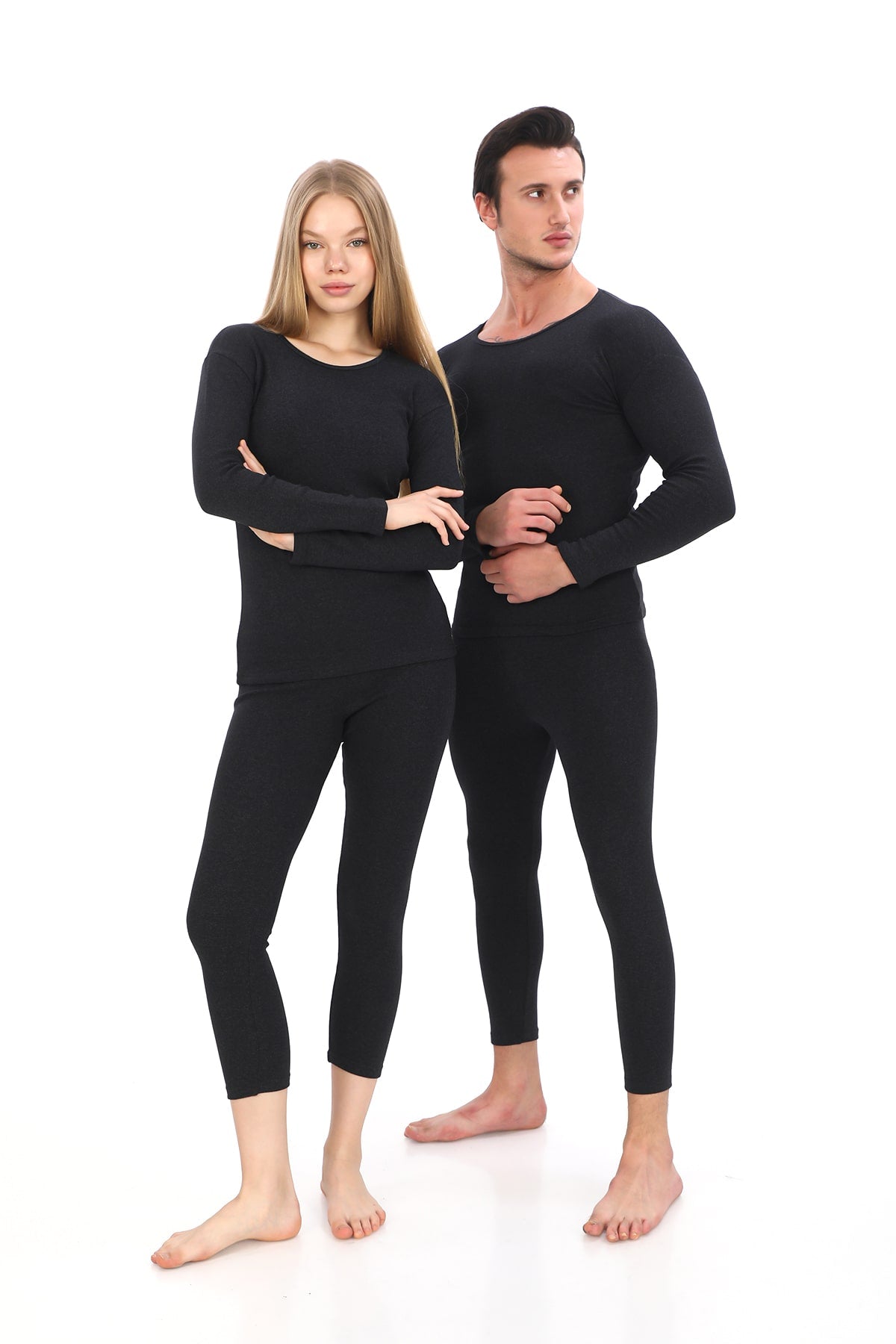 HeatGuard™ Unisex Termal İçlik Takım – Pamuklu, Şardonlu ve Ekstra Sıcak Tutan