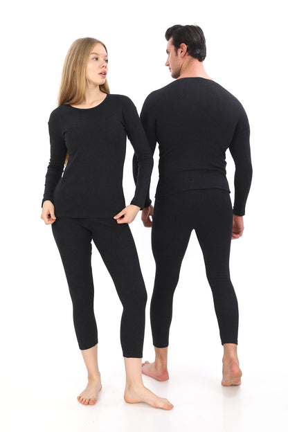 HeatGuard™ Unisex Termal İçlik Takım – Pamuklu, Şardonlu ve Ekstra Sıcak Tutan