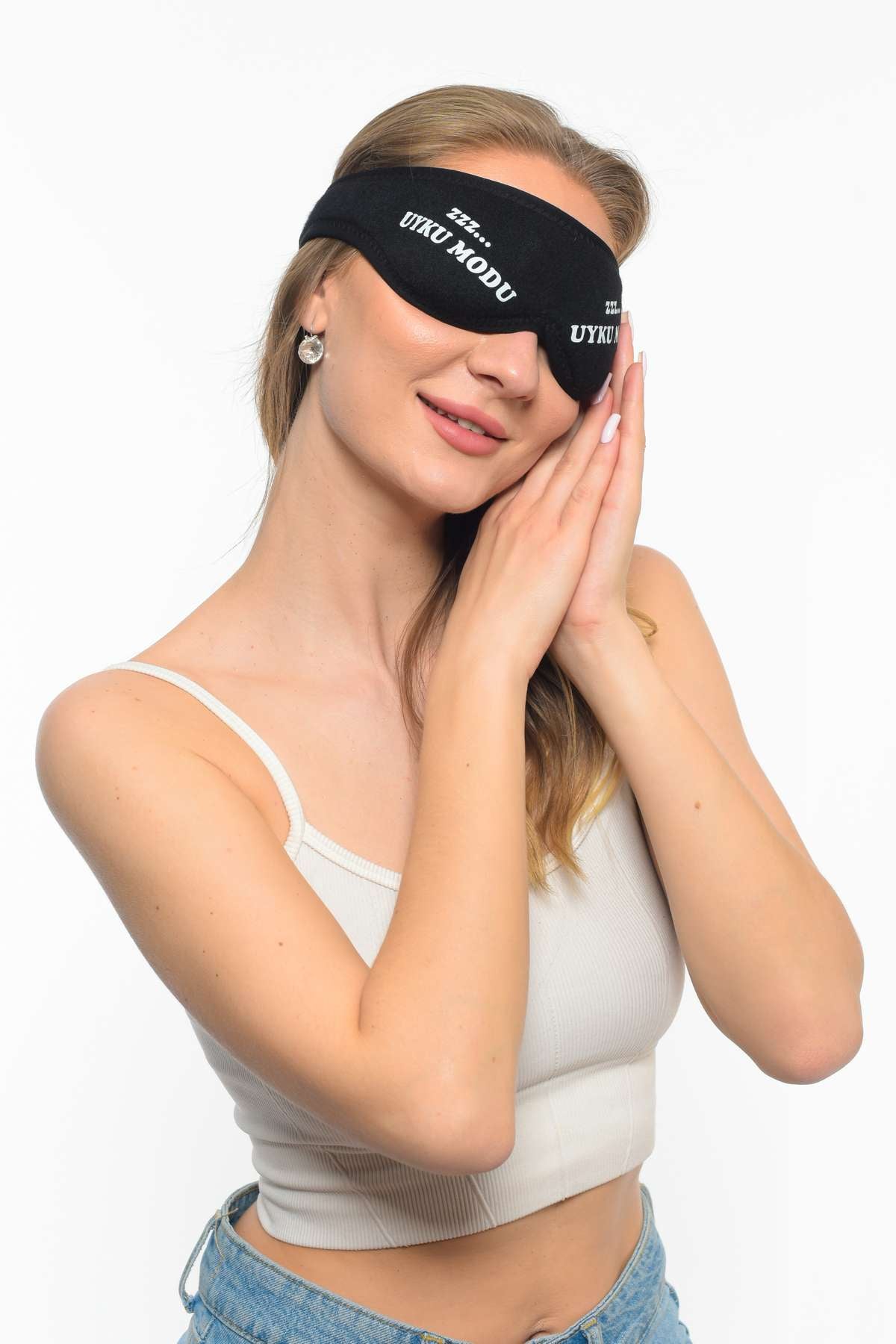 SleepEase™ Işık Geçirmez Göz Bandı – Ayarlanabilir, Unisex ve Konforlu Tasarım