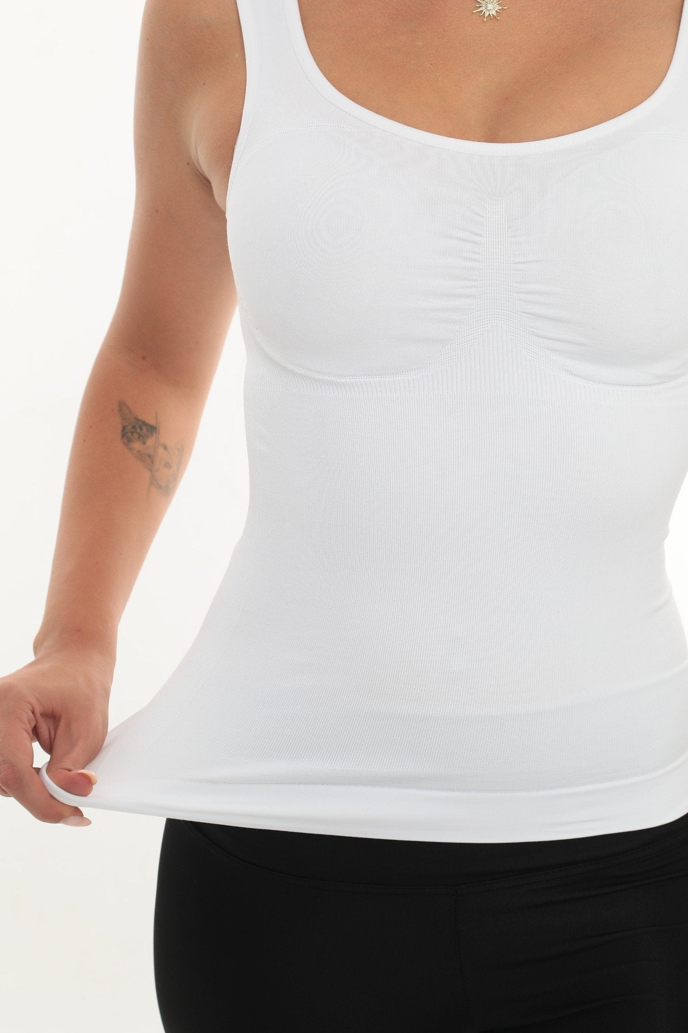 XShapeFit™ Dikişsiz Korse Atlet – Göğüs, Bel ve Karın Toparlayıcı