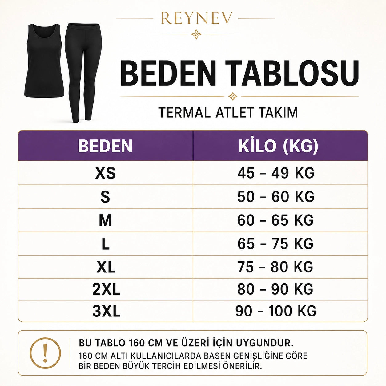 REYNEV Ter Destekli Sauna Takım – Polymer Isı Atlet & Tayt Set (Unisex)